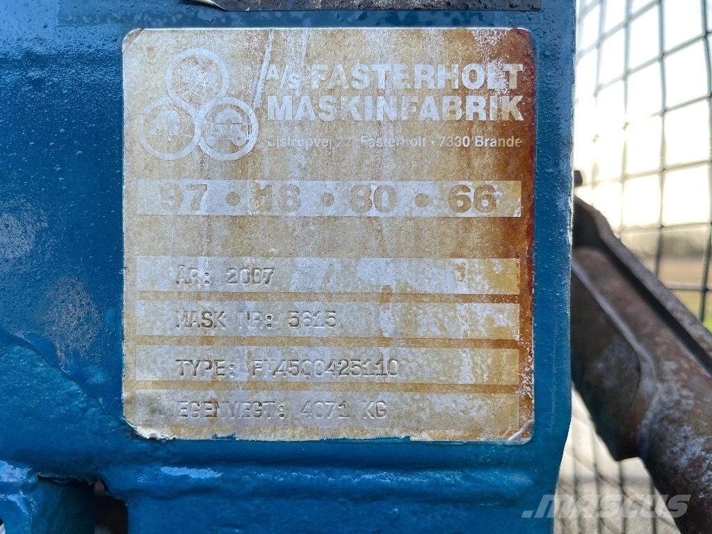 Fasterholt FM 4500 Kastmissüsteemid
