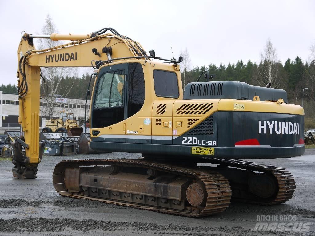 Hyundai R 220 LC-9A Roomikekskavaatorid