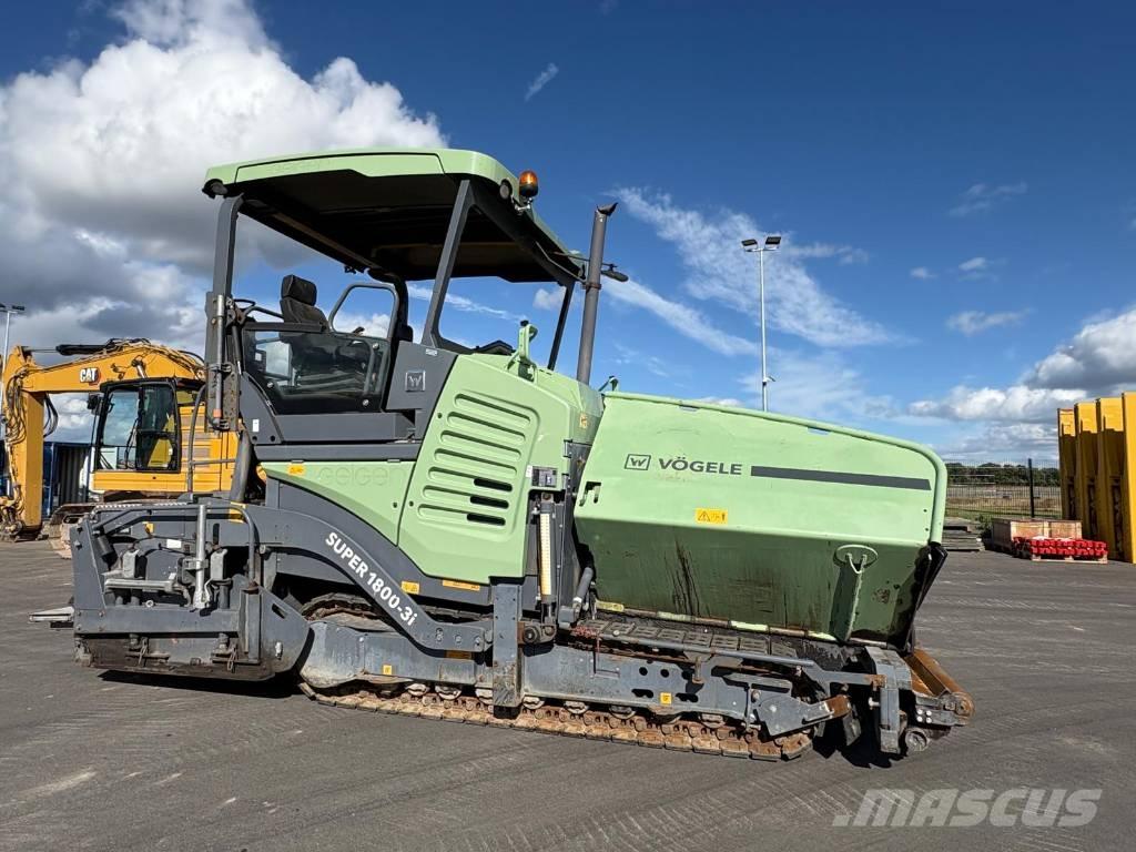 Vögele SUPER 1800-3i Asfaldilaoturid