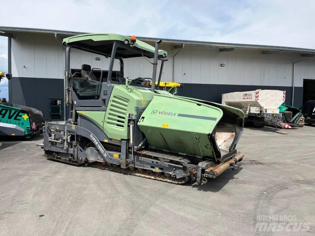 Vögele SUPER 1800-3i Asfaldilaoturid