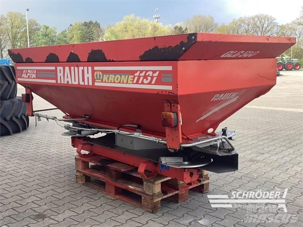 Rauch ALPHA 1131 Mineraalväetise laoturid