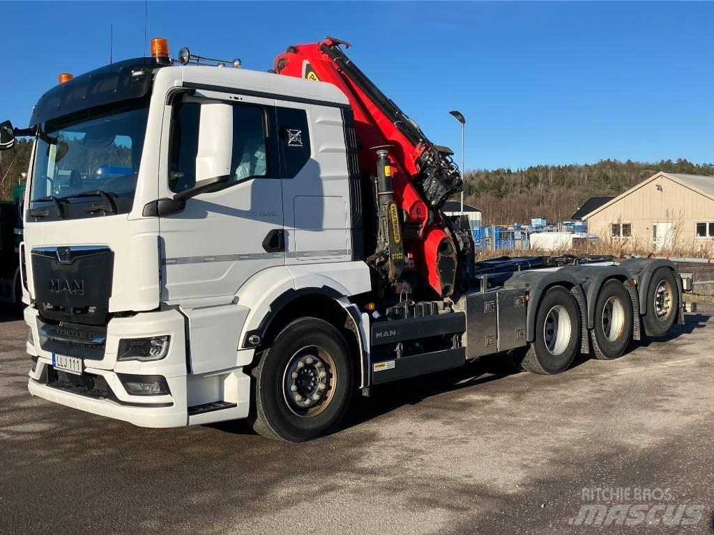 MAN TGS 35.510 Kraanaga veokid