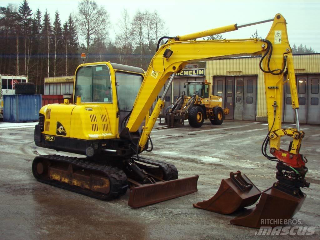 Hyundai Robex 55-7 Miniekskavaatorid < 7 t