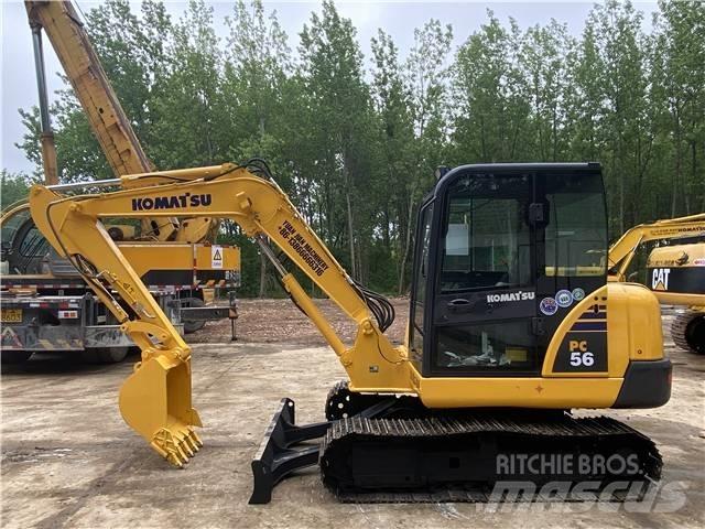 Komatsu pc56 Roomikekskavaatorid