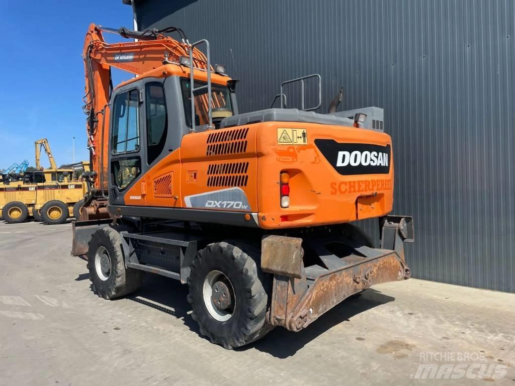 Doosan DX170 W-5 Ratasekskavaatorid