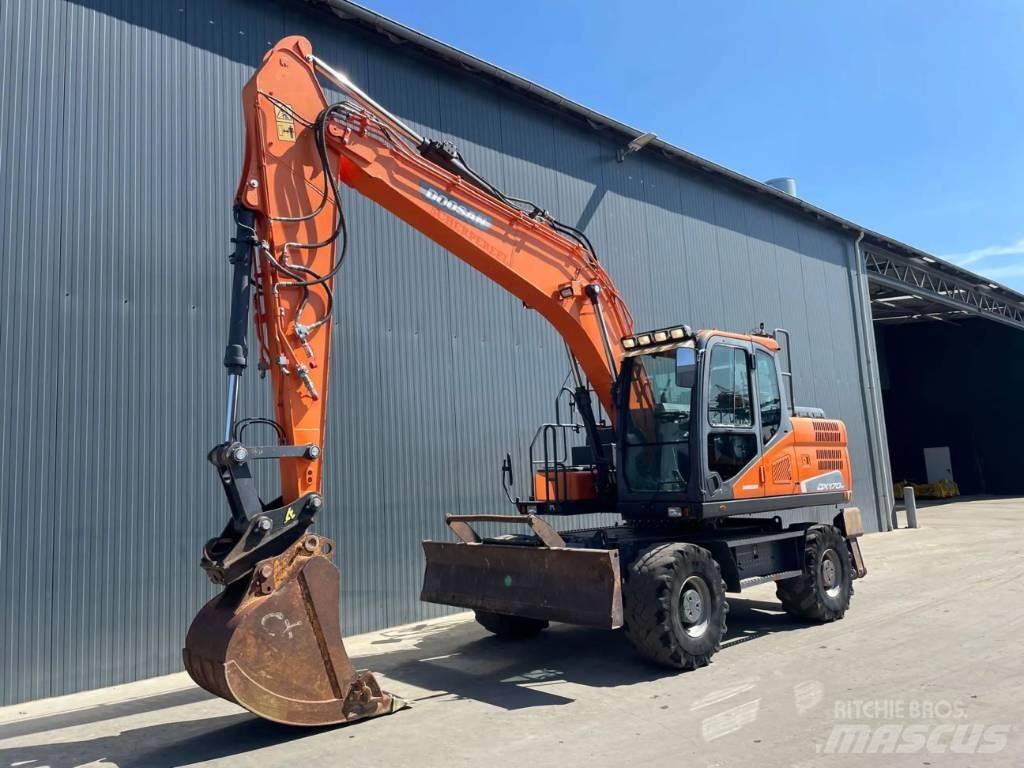 Doosan DX170 W-5 Ratasekskavaatorid