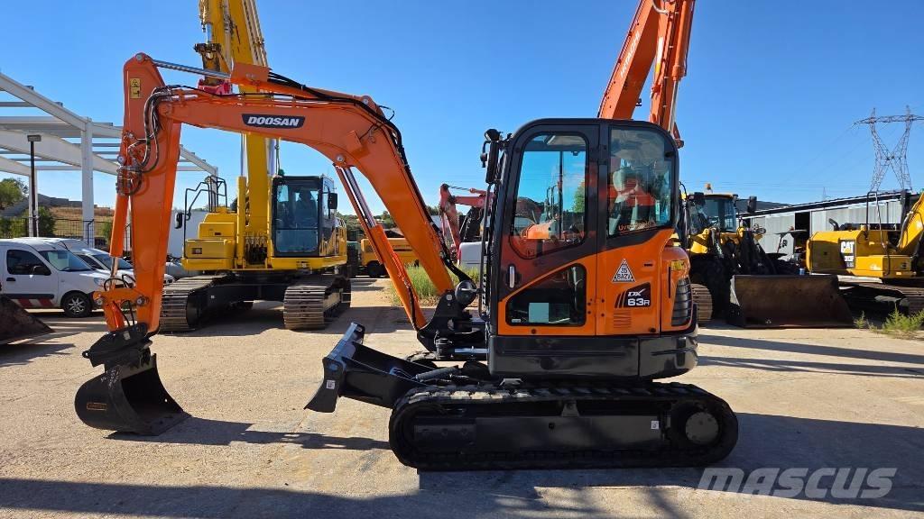 Doosan DX 63 R Miniekskavaatorid < 7 t