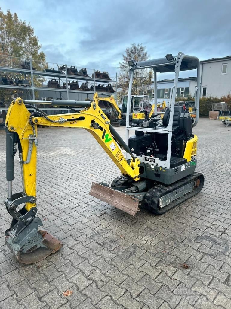 Wacker Neuson EZ17e Roomikekskavaatorid