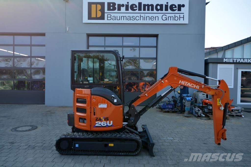 Hitachi ZX 26 U-6 Miniekskavaatorid < 7 t