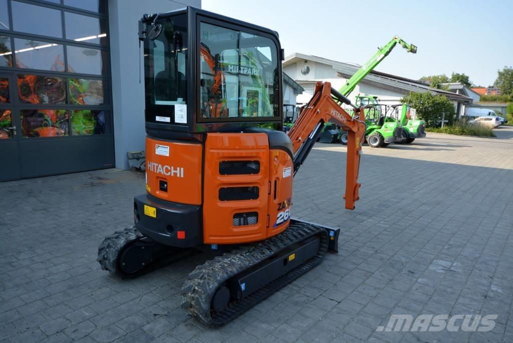 Hitachi ZX 26 U-6 Miniekskavaatorid < 7 t