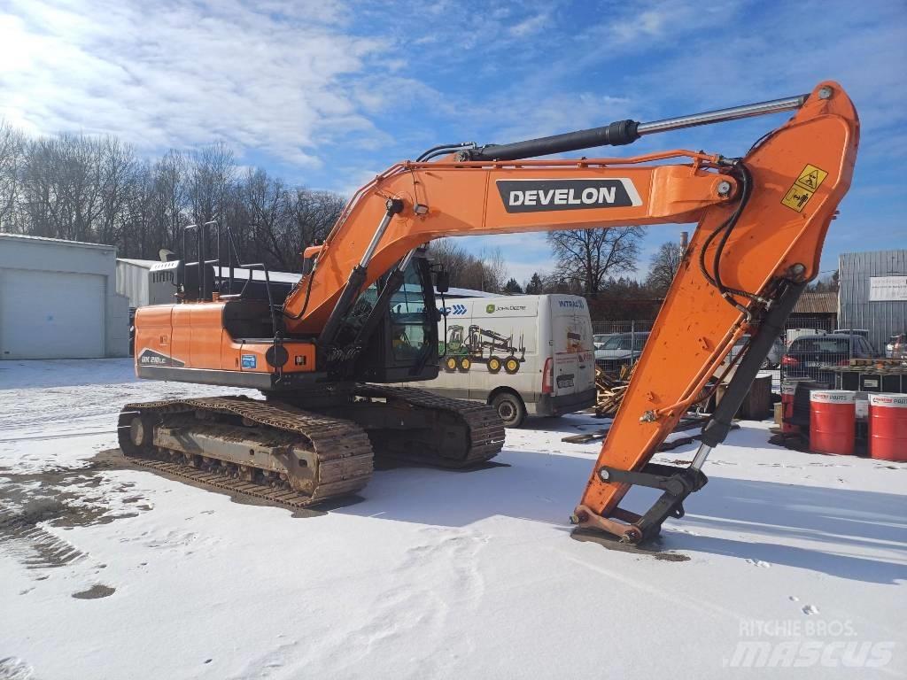 Develon DX 210 LC-7 Roomikekskavaatorid