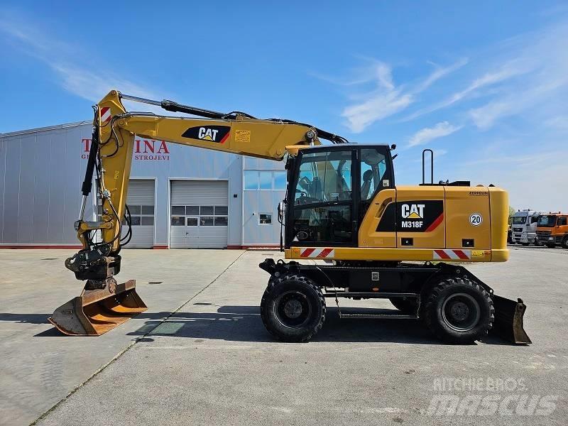 CAT M 318 F Ratasekskavaatorid