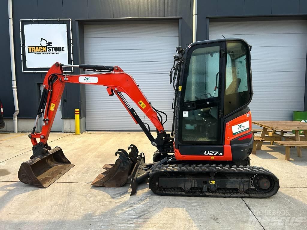 Kubota U 27-4 Miniekskavaatorid < 7 t