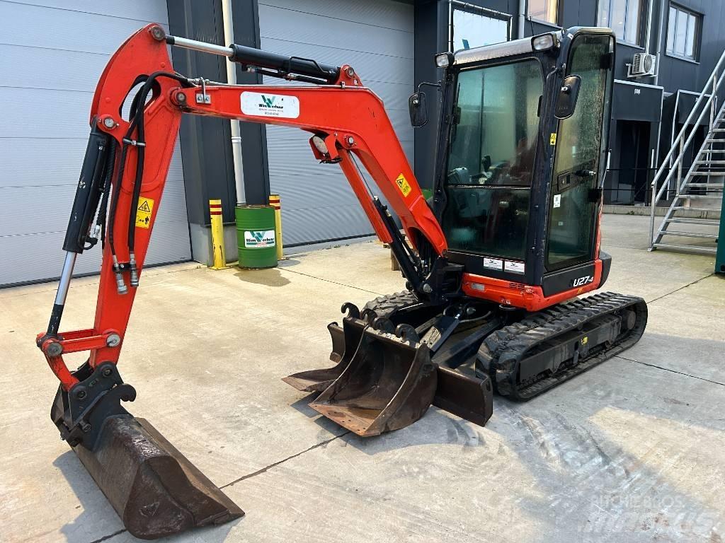 Kubota U 27-4 Miniekskavaatorid < 7 t