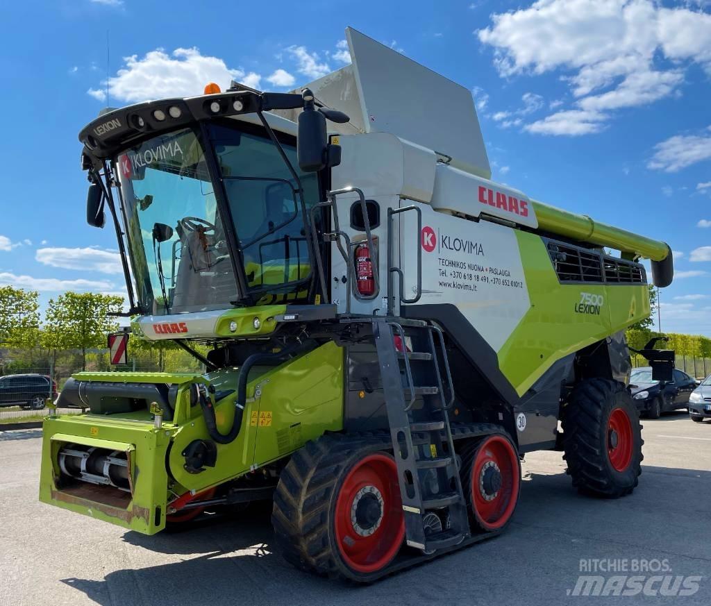 CLAAS Lexion 7500 TT Teraviljakombainid