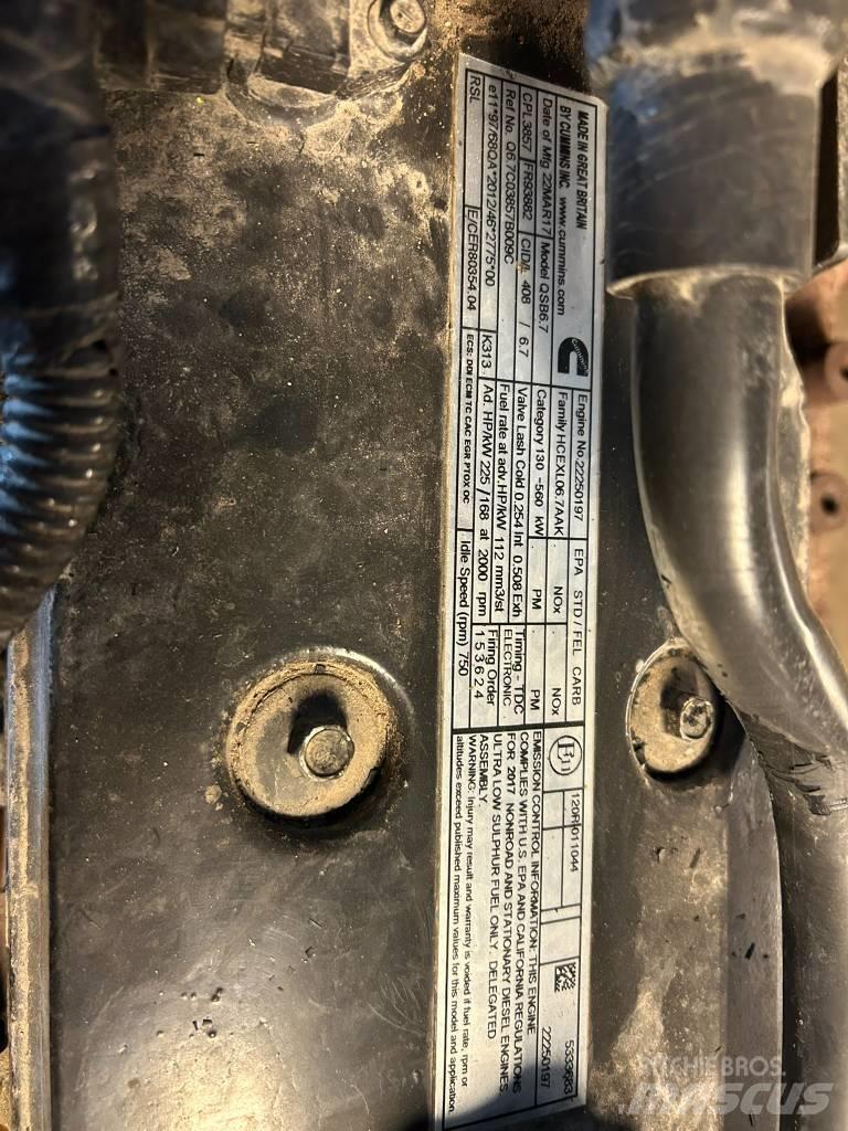 Cummins QSB 6.7 Materjalikäitlusmasinad