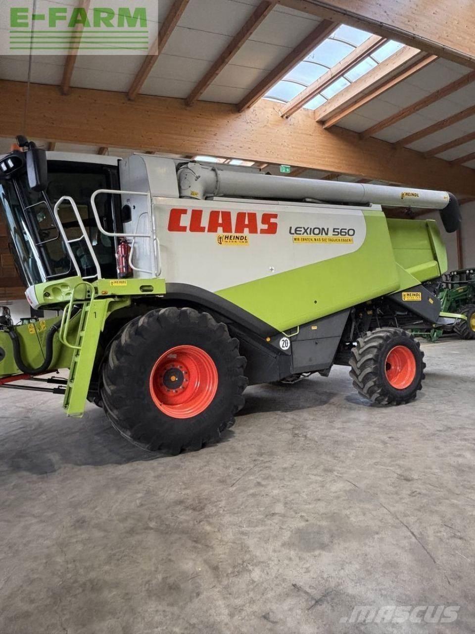 CLAAS lexion 560 Teraviljakombainid