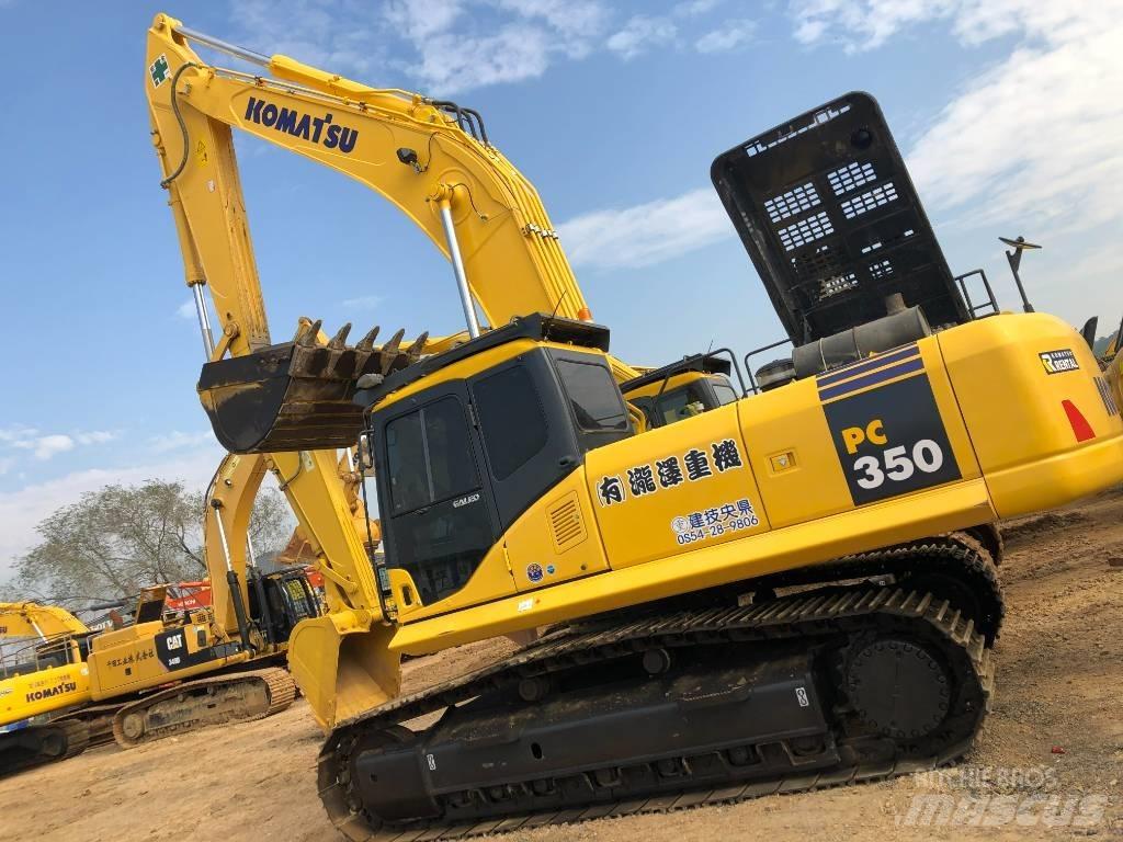 Komatsu 350 Roomikekskavaatorid