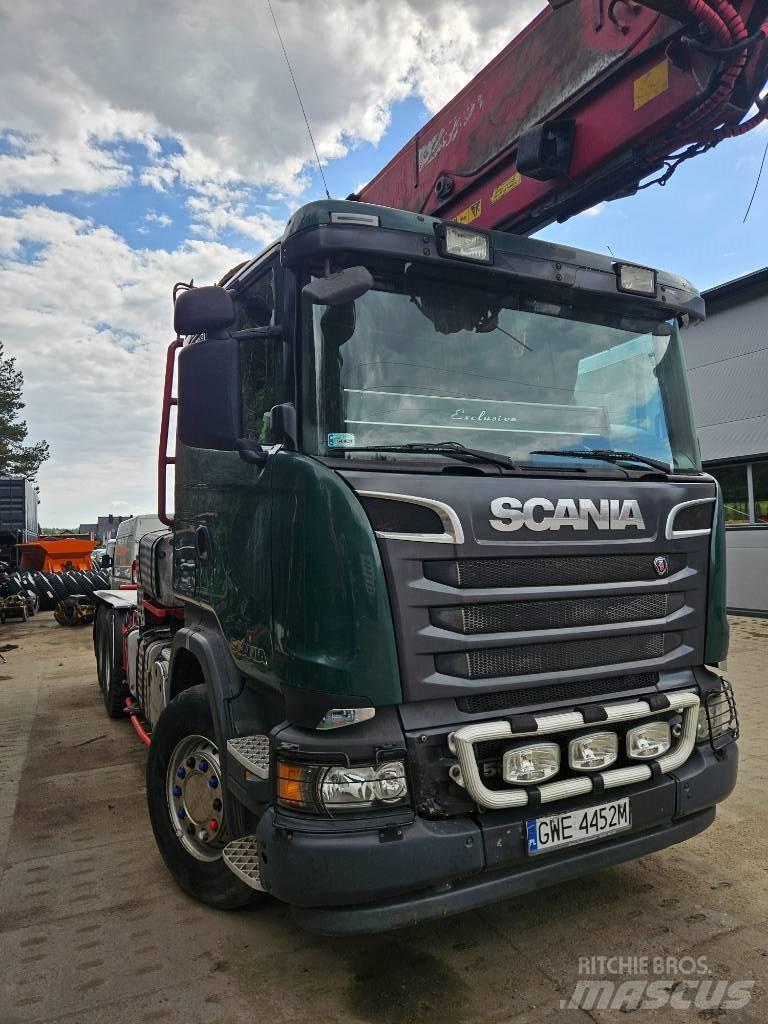 Scania R 560 Metsaveokid