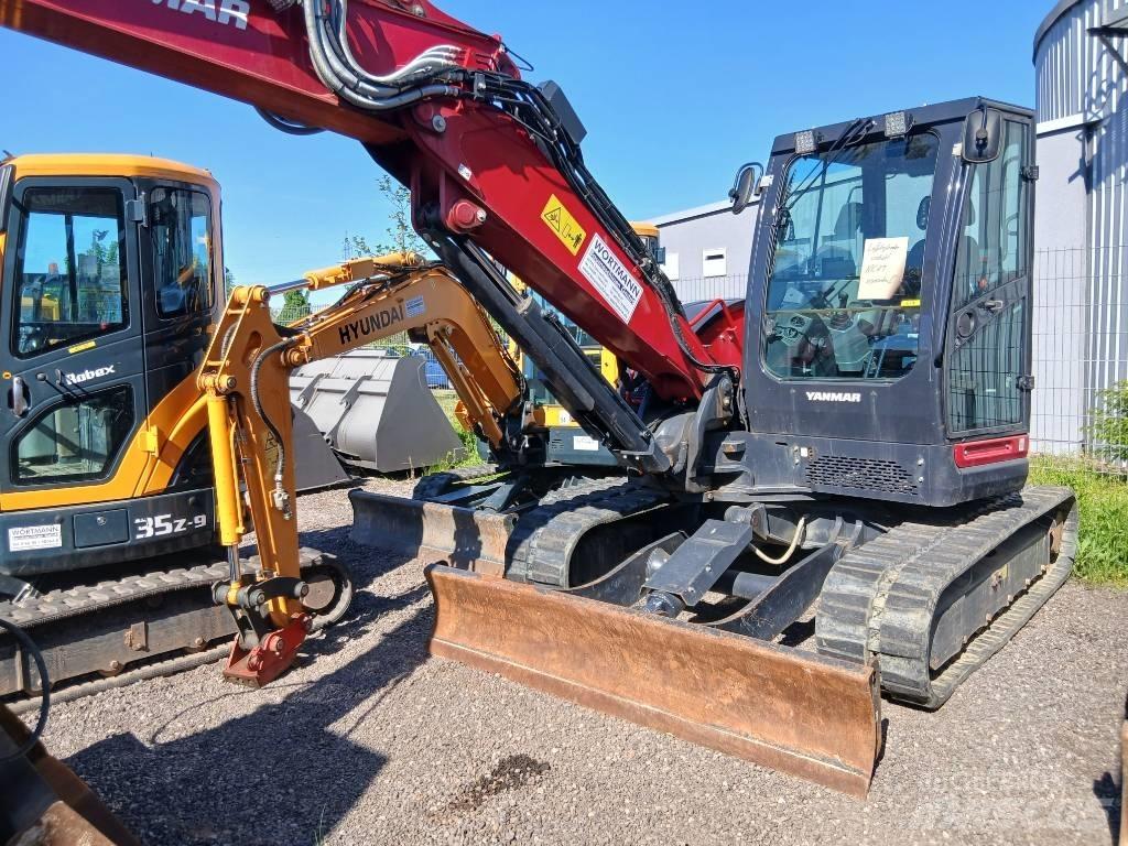 Yanmar Vio 80-1A Väikeekskavaatorid 7t-12t