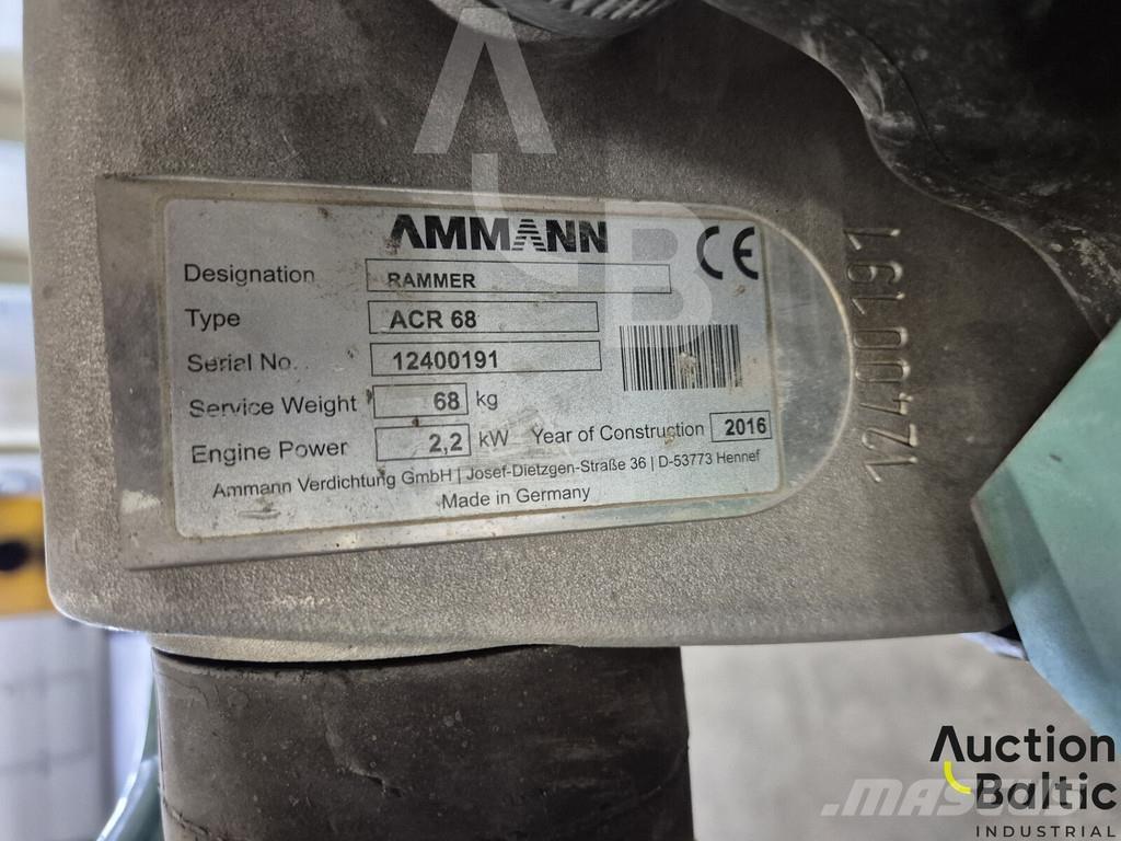 Ammann ACR 68 Vibraatorid