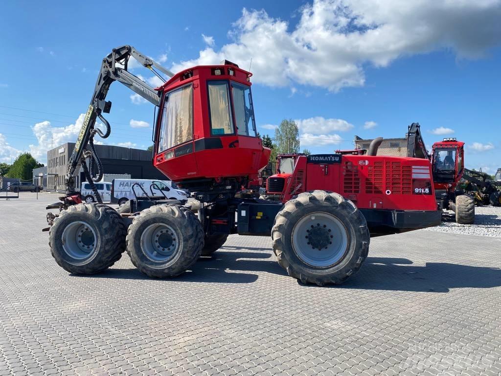 Komatsu 911.5 Harvesterid
