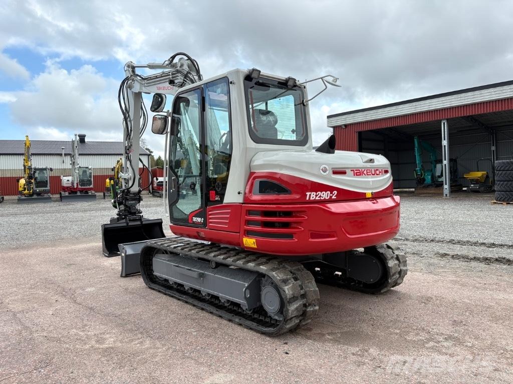 Takeuchi TB290 Väikeekskavaatorid 7t-12t