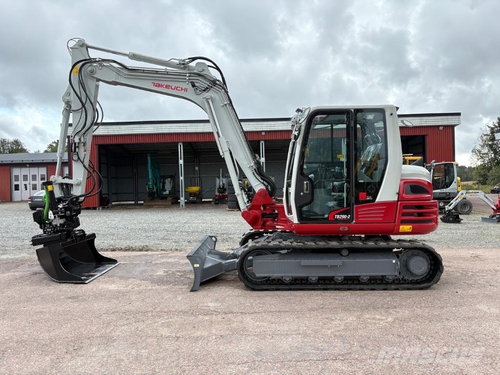Takeuchi TB290 Väikeekskavaatorid 7t-12t
