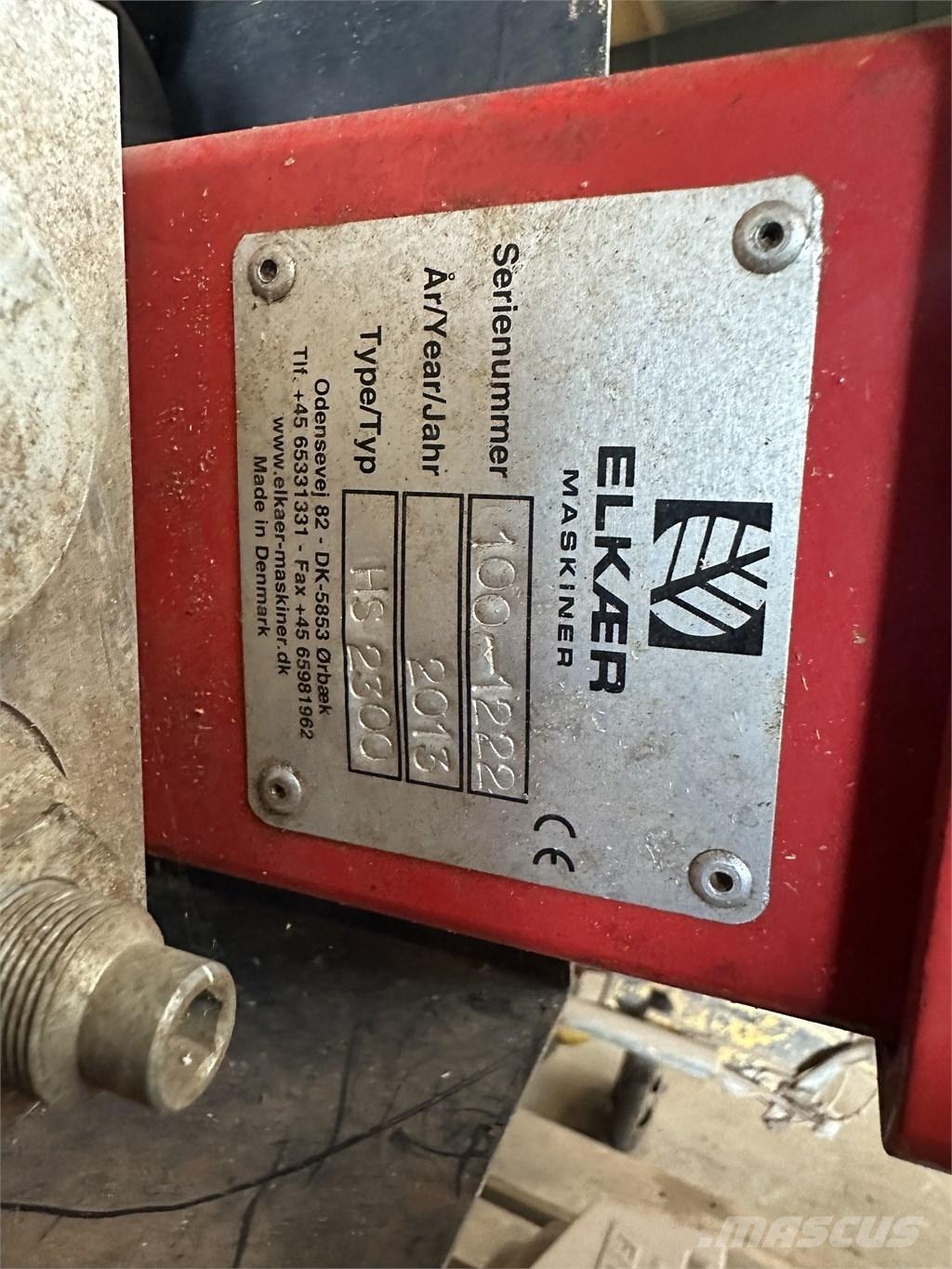 Elkær HS 2300 Hekilõikurid