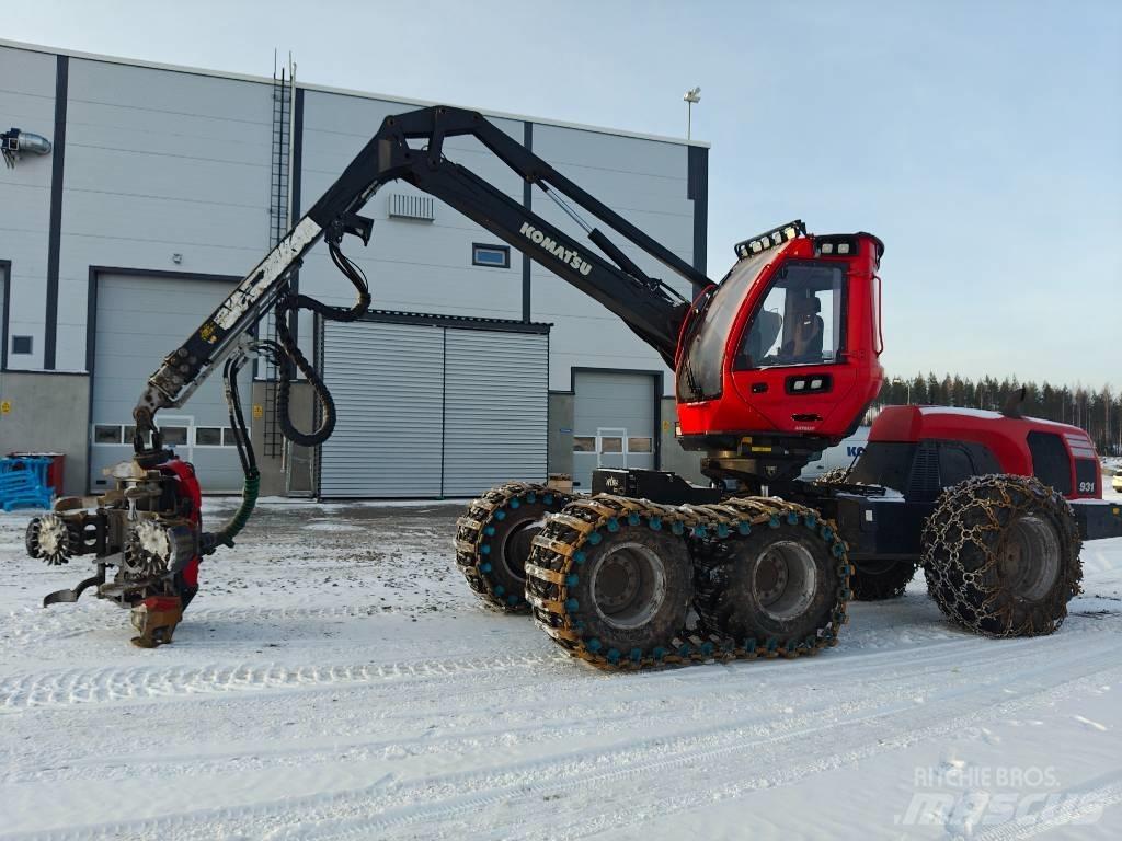 Komatsu 931 Harvesterid