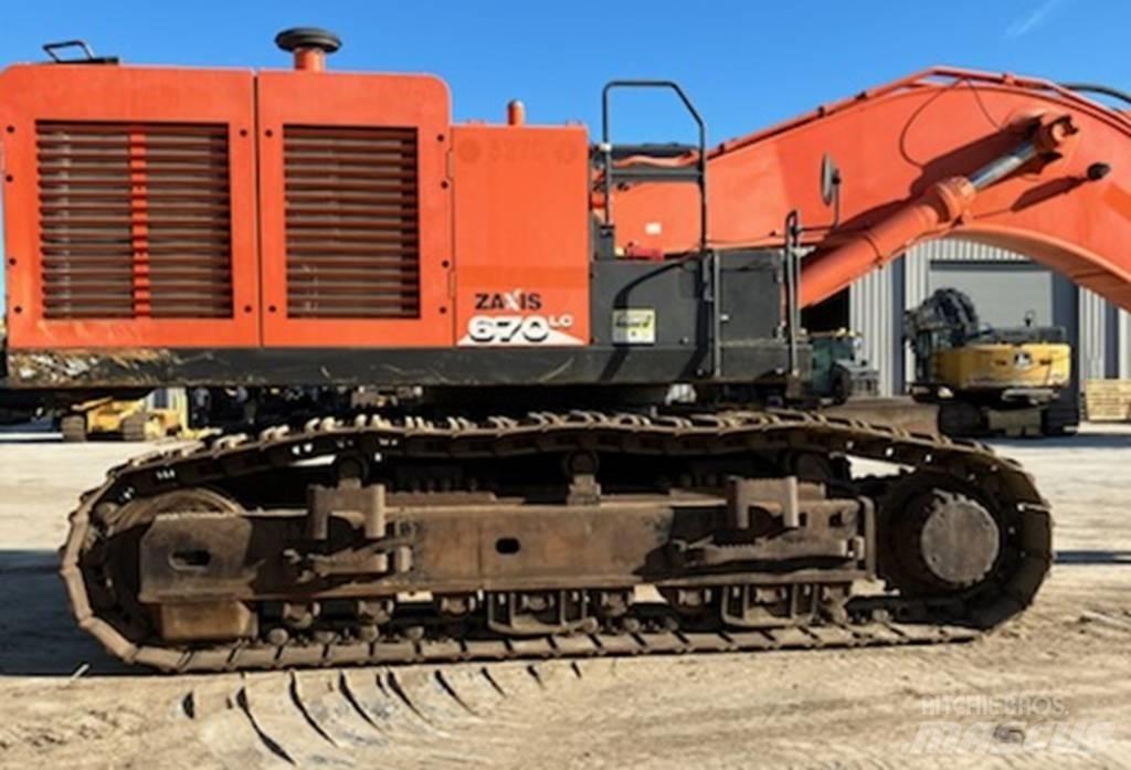 Hitachi ZX670LC-6 Roomikekskavaatorid