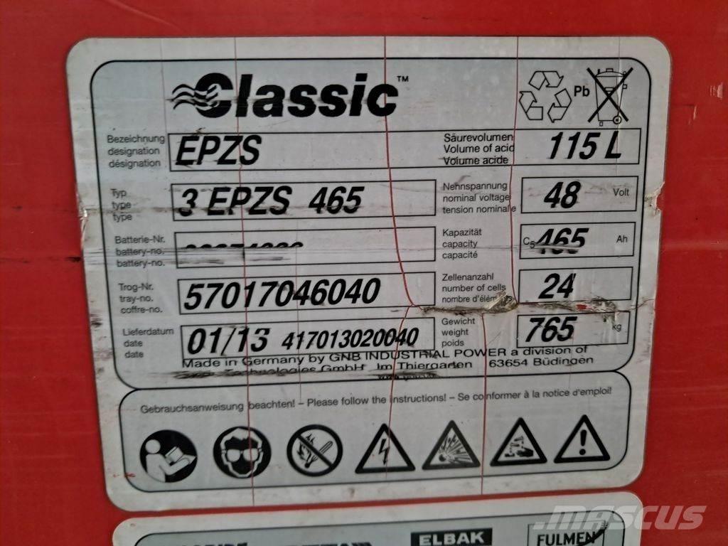 Linde R16S-12 Lükandmastiga tõstukid