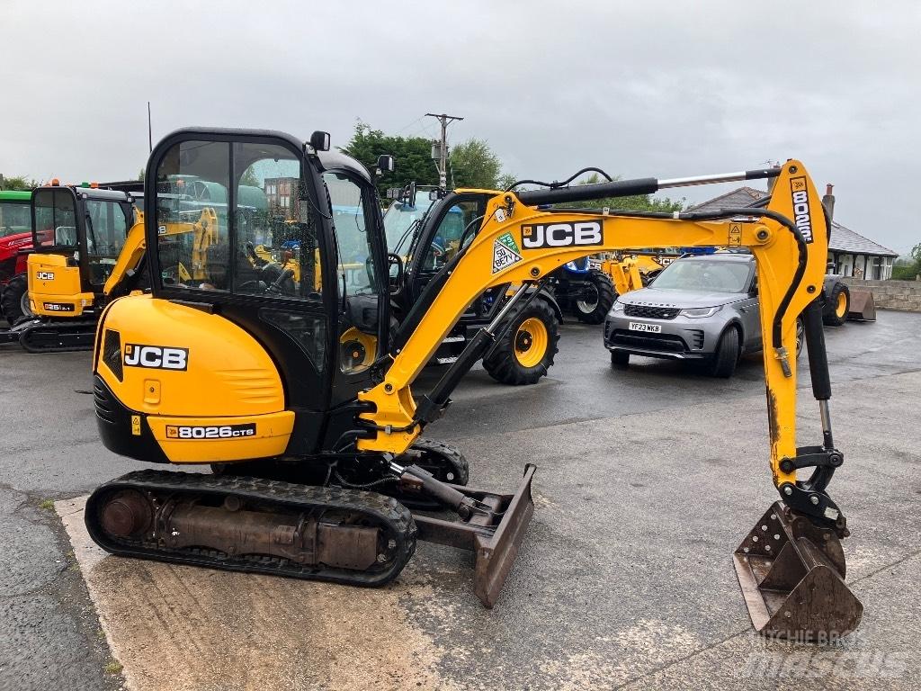 JCB 8026 CTS Miniekskavaatorid < 7 t