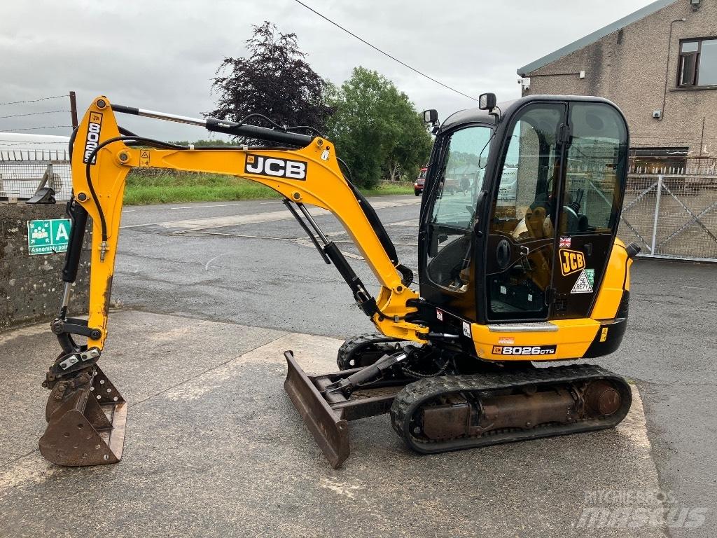 JCB 8026 CTS Miniekskavaatorid < 7 t