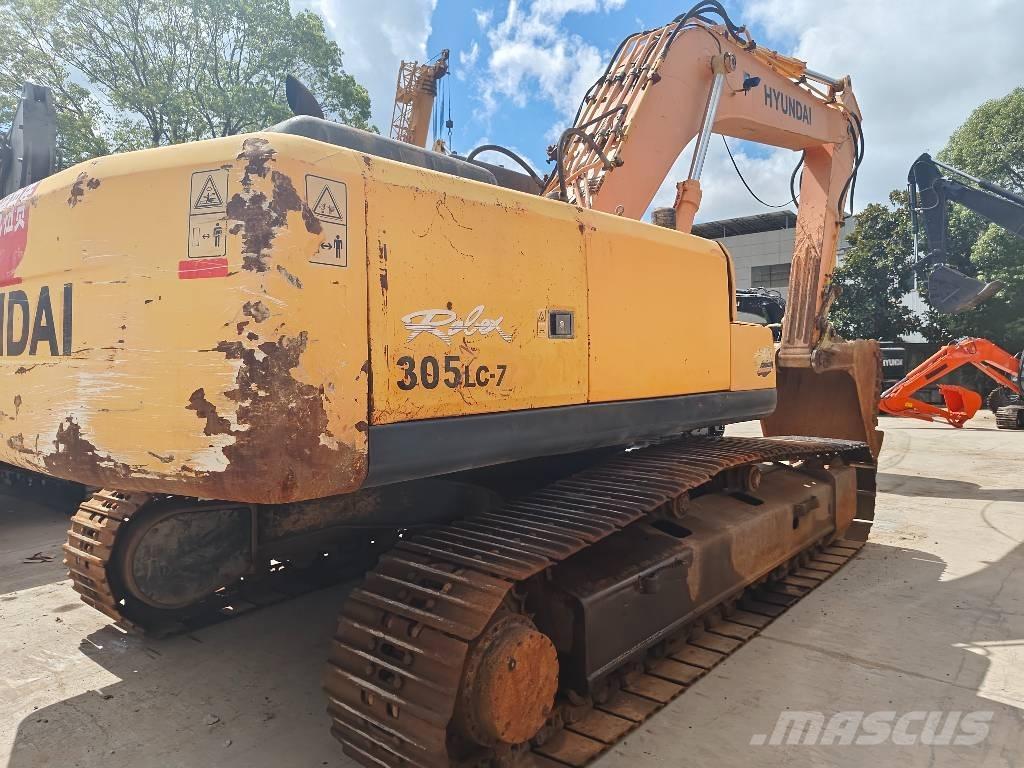 Hyundai R305LC-7 Roomikekskavaatorid