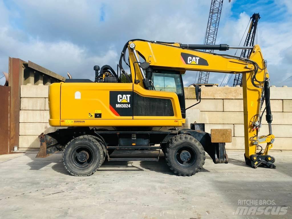 CAT mh3024 Ratasekskavaatorid