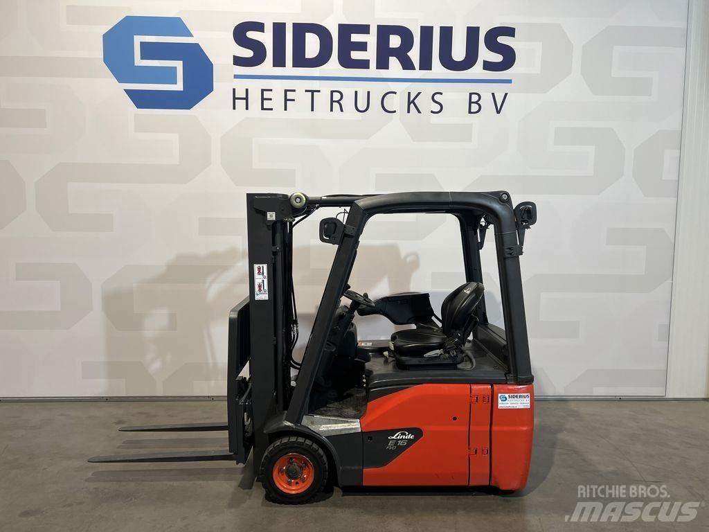 Linde E16 Kahveltõstukid - muud