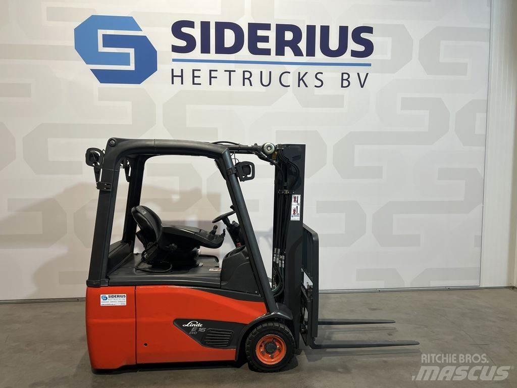 Linde E16 Kahveltõstukid - muud