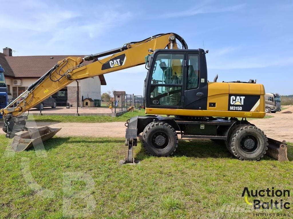 CAT 315 D Ratasekskavaatorid