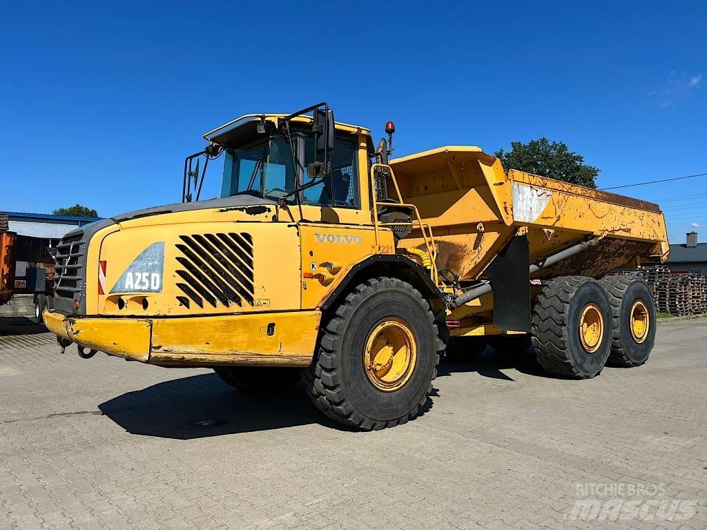 Volvo A 25 D Liigendraamiga pinnaseveokid