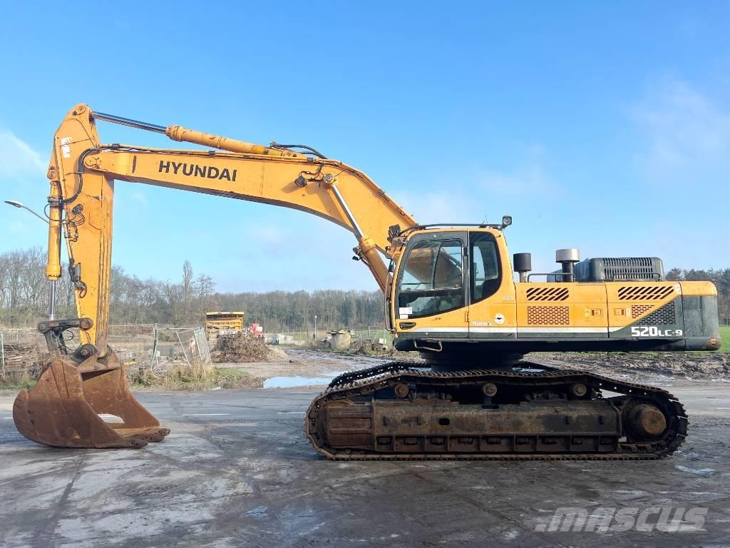Hyundai R520LC-9 Roomikekskavaatorid