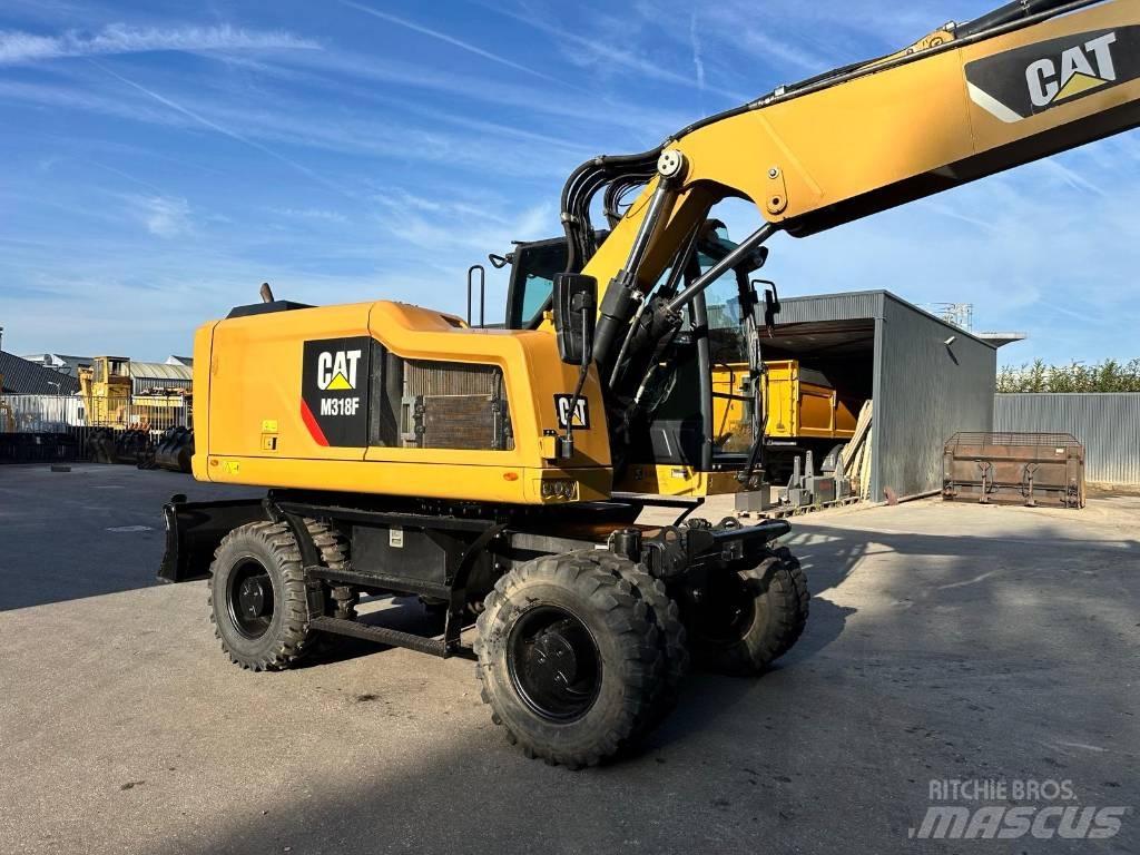 CAT M 318 F Ratasekskavaatorid