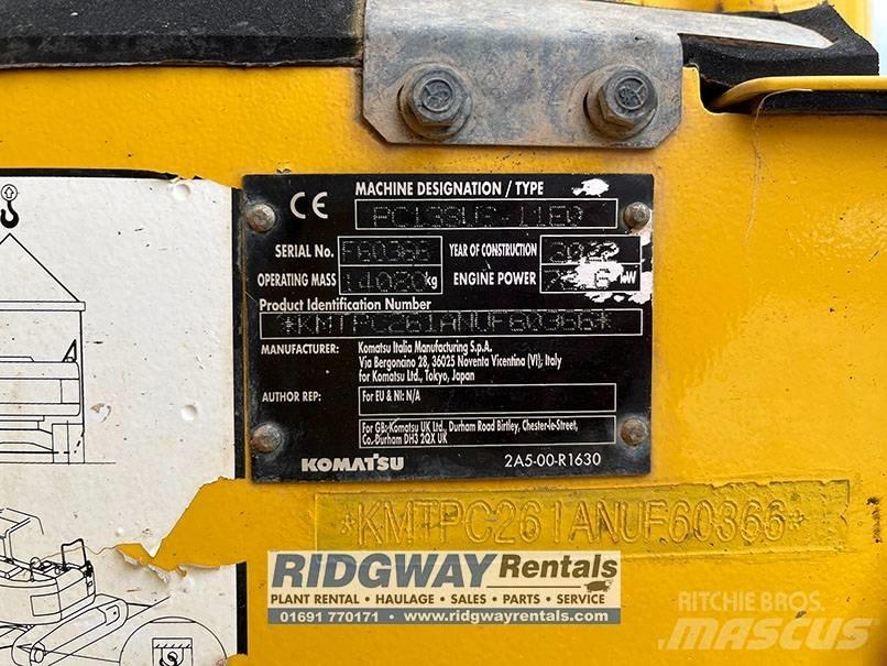 Komatsu PC 138 US-11 Roomikekskavaatorid