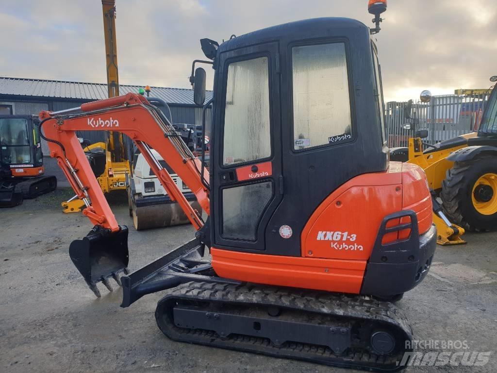 Kubota KX 61-3 Miniekskavaatorid < 7 t