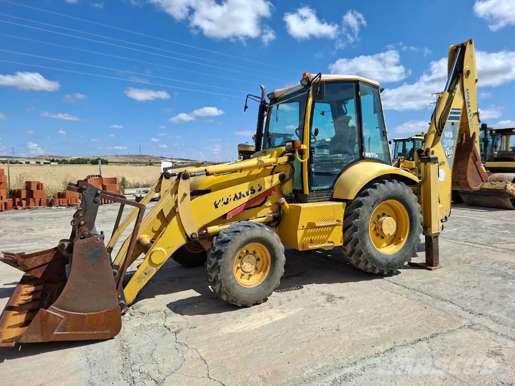 Komatsu WB 91 R Ekskavaatorlaadurid