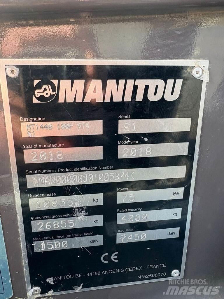 Manitou MT 1440 Teleskooplaadurid