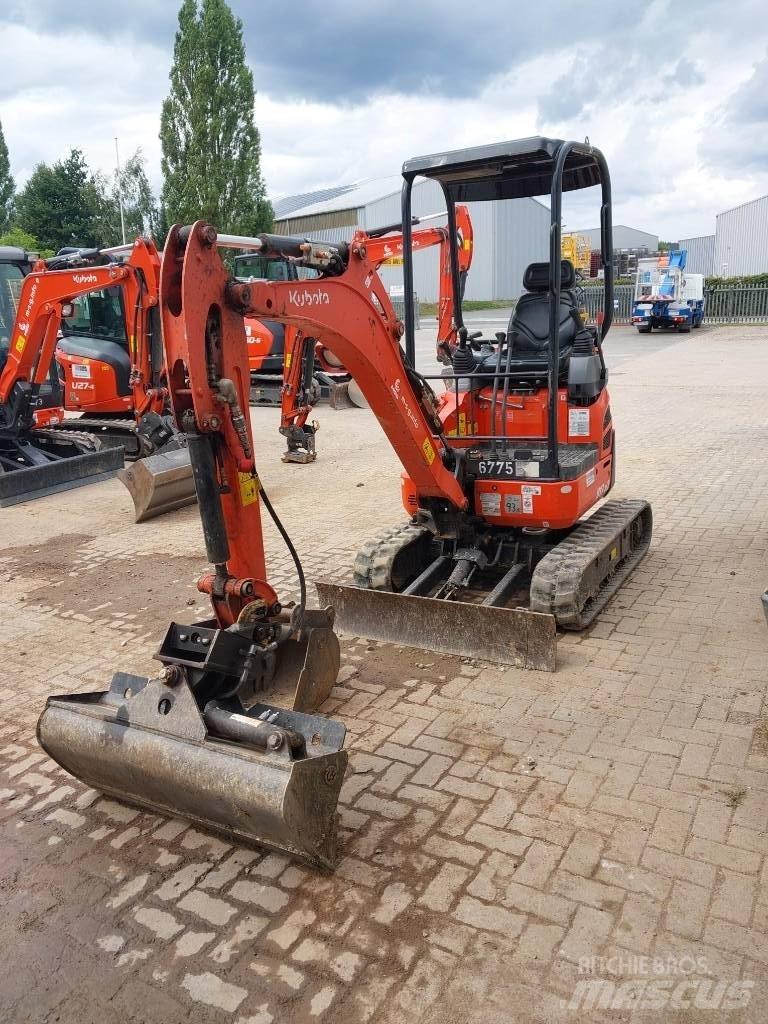Kubota U 17-3N Miniekskavaatorid < 7 t