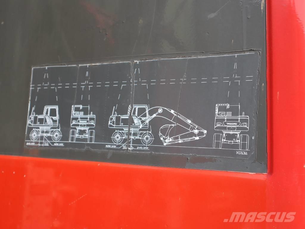 Volvo EW 140 B Ratasekskavaatorid