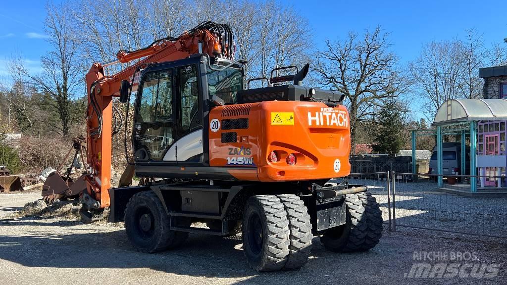 Hitachi ZX 145 W-6 Ratasekskavaatorid