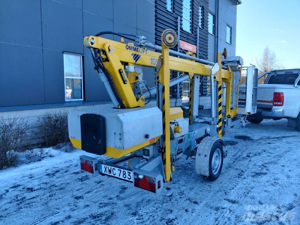 Omme 10,5E Skylift Järelveetavad korvtõstukid